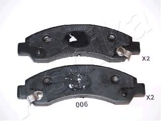 ASHIKA 50-00-006 Тормозные колодки для GREAT WALL HAVAL 5 (Грейтвол Хаvал 5) ASHIKA 50-00-006 Тормозные колодки для GREAT WALL HAVAL 5 (Грейтвол Хаvал 5)