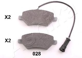 ASHIKA 50-00-028 Тормозные колодки для CHERY FORA (Чери Фора) ASHIKA 50-00-028 Тормозные колодки для CHERY FORA (Чери Фора)