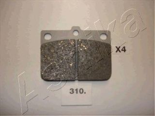 ASHIKA 50-03-310 Тормозные колодки для MITSUBISHI GALANT (Митсубиши/митсубиси Галант) ASHIKA 50-03-310 Тормозные колодки для MITSUBISHI GALANT (Митсубиши/митсубиси Галант)