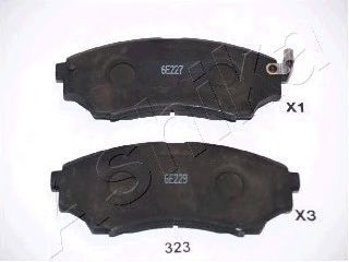 ASHIKA 50-03-323 Тормозные колодки для MAZDA PROCEED/DRIFTER (Мазда Просид/дрифтэр) ASHIKA 50-03-323 Тормозные колодки для MAZDA PROCEED/DRIFTER (Мазда Просид/дрифтэр)