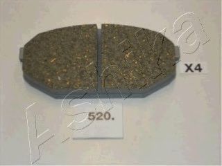 ASHIKA 50-05-520 Тормозные колодки для MITSUBISHI STARION (Митсубиши/митсубиси Старион) ASHIKA 50-05-520 Тормозные колодки для MITSUBISHI STARION (Митсубиши/митсубиси Старион)