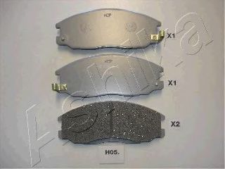 ASHIKA 50-H0-005 Тормозные колодки для SSANGYONG KYRON (Сан-янг/санянг Кайрон) ASHIKA 50-H0-005 Тормозные колодки для SSANGYONG KYRON (Сан-янг/санянг Кайрон)