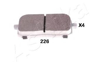 ASHIKA 51-02-226 Тормозные колодки для TOYOTA PASEO (Тойота/тоета Пасэо) ASHIKA 51-02-226 Тормозные колодки для TOYOTA PASEO (Тойота/тоета Пасэо)
