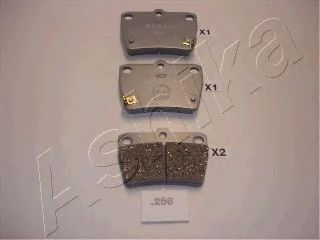 ASHIKA 51-02-256 Тормозные колодки для CHERY J11 (Чери Ж11) ASHIKA 51-02-256 Тормозные колодки для CHERY J11 (Чери Ж11)