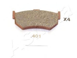 ASHIKA 51-04-401 Тормозные колодки для HONDA ACCORD II (Хонда Аccорд 2) ASHIKA 51-04-401 Тормозные колодки для HONDA ACCORD II (Хонда Аccорд 2)