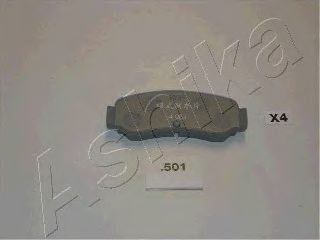 ASHIKA 51-05-501 Тормозные колодки для MITSUBISHI LANCER (Митсубиши/митсубиси Ланcэр) ASHIKA 51-05-501 Тормозные колодки для MITSUBISHI LANCER (Митсубиши/митсубиси Ланcэр)
