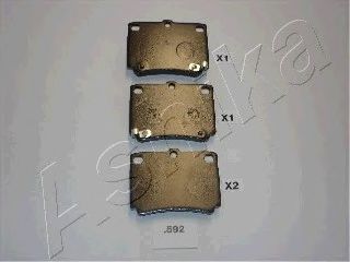 ASHIKA 51-05-592 Тормозные колодки для MITSUBISHI CHALLENGER (Митсубиши/митсубиси Чаллэнгэр) ASHIKA 51-05-592 Тормозные колодки для MITSUBISHI CHALLENGER (Митсубиши/митсубиси Чаллэнгэр)