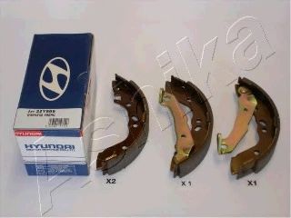 ASHIKA 55-05-595 Тормозные колодоки для HYUNDAI EXCEL (Хендай Эxcэл) ASHIKA 55-05-595 Тормозные колодоки для HYUNDAI EXCEL (Хендай Эxcэл)