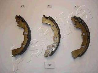 ASHIKA 55-07-707 Тормозные колодоки для SUBARU (Субару) ASHIKA 55-07-707 Тормозные колодоки для SUBARU (Субару)