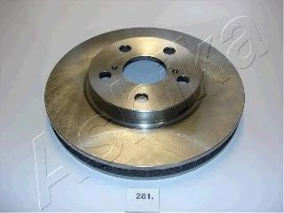 ASHIKA 60-02-281 Тормозной диск для TOYOTA CARINA E (Тойота/тоета Карина е) ASHIKA 60-02-281 Тормозной диск для TOYOTA CARINA E (Тойота/тоета Карина е)