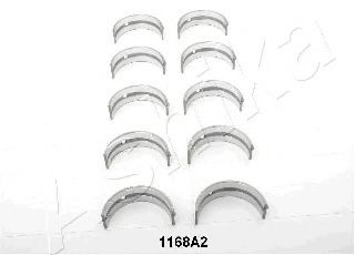 ASHIKA 86-1168A2 Комплект подшипников коленчатого вала для MAZDA 323 III (Мазда 323 3) ASHIKA 86-1168A2 Комплект подшипников коленчатого вала для MAZDA 323 III (Мазда 323 3)