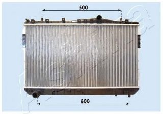 ASHIKA RDA313022 Радиатор, охлаждение двигателя для CHEVROLET LACETTI (Шевроле Лачетти) ASHIKA RDA313022 Радиатор, охлаждение двигателя для CHEVROLET LACETTI (Шевроле Лачетти)