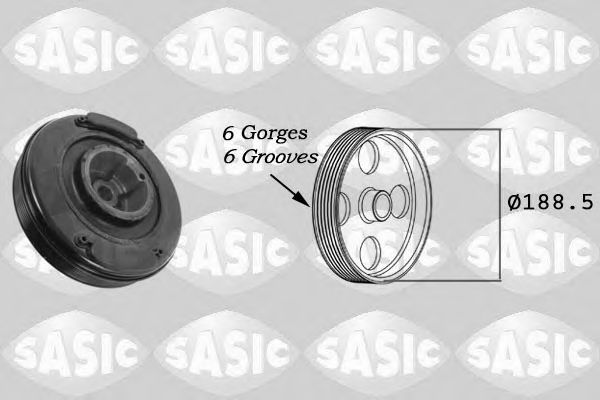 SASIC 9001807 Ременный шкив, коленчатый вал для VOLKSWAGEN T4 (Фольксваген Т4) SASIC 9001807 Ременный шкив, коленчатый вал для VOLKSWAGEN T4 (Фольксваген Т4)