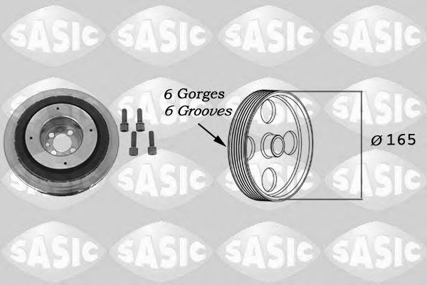 SASIC 9001813 Ременный шкив, коленчатый вал для ALFA ROMEO 156 (Альфа ромео 156) SASIC 9001813 Ременный шкив, коленчатый вал для ALFA ROMEO 156 (Альфа ромео 156)