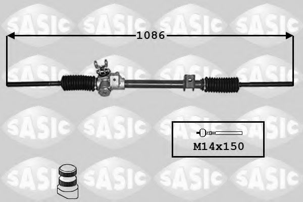 SASIC 4006008 Рулевой механизм для RENAULT SUPER 5 (Рено Супэр 5) SASIC 4006008 Рулевой механизм для RENAULT SUPER 5 (Рено Супэр 5)