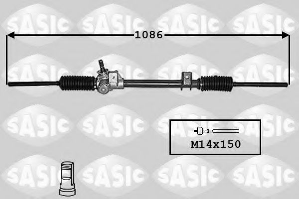 SASIC 4006009B Рулевой механизм для RENAULT SUPER 5 (Рено Супэр 5) SASIC 4006009B Рулевой механизм для RENAULT SUPER 5 (Рено Супэр 5)