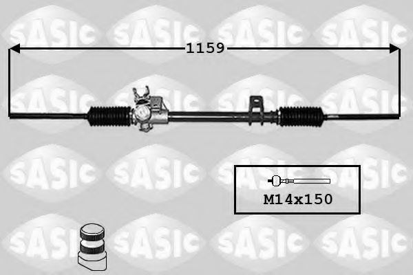 SASIC 4006010 Рулевой механизм для RENAULT ENCORE (Рено Энcорэ) SASIC 4006010 Рулевой механизм для RENAULT ENCORE (Рено Энcорэ)