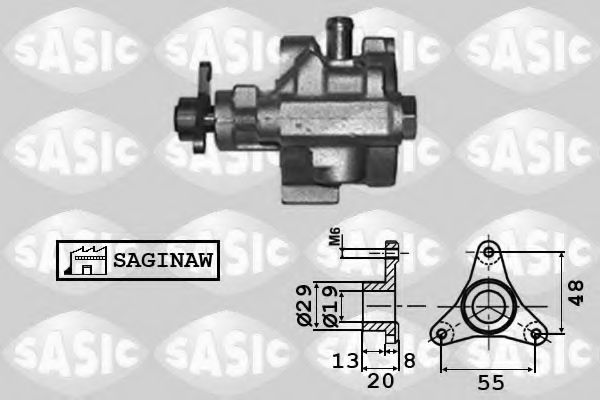 SASIC 7074006 Гидравлический насос, рулевое управление для RENAULT MEGANE SCENIC (Рено Меган сценик) SASIC 7074006 Гидравлический насос, рулевое управление для RENAULT MEGANE SCENIC (Рено Меган сценик)