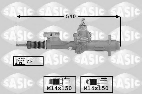 SASIC 7006002 Рулевой механизм для AUDI 4000 (Ауди 4000) SASIC 7006002 Рулевой механизм для AUDI 4000 (Ауди 4000)