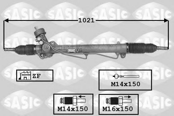 SASIC 7006141 Рулевой механизм для AUDI A4 (Ауди А4) SASIC 7006141 Рулевой механизм для AUDI A4 (Ауди А4)