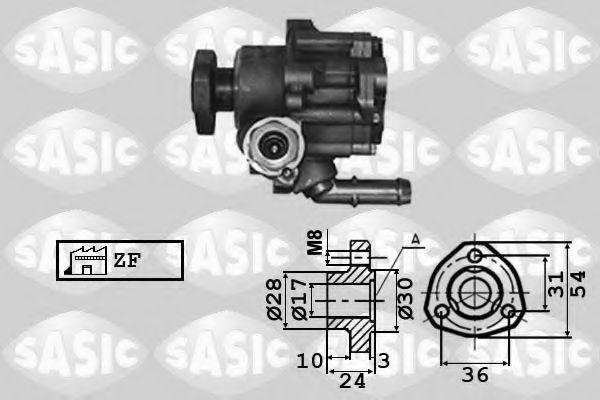 SASIC 7076009 Гидравлический насос, рулевое управление для VOLKSWAGEN CABRIO IV (Фольксваген Cабрио иv) SASIC 7076009 Гидравлический насос, рулевое управление для VOLKSWAGEN CABRIO IV (Фольксваген Cабрио иv)