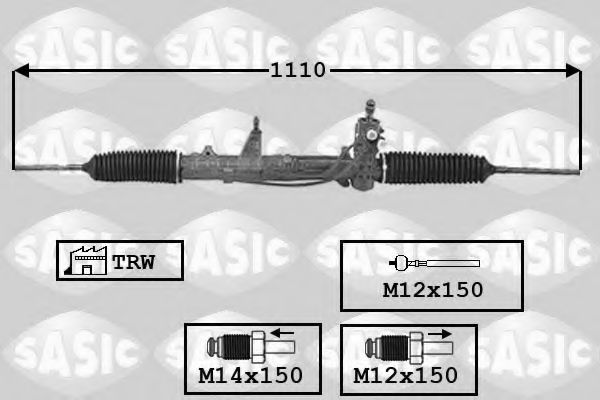 SASIC 7006055 Рулевой механизм для FIAT TEMPRA (Фиат Тэмпра) SASIC 7006055 Рулевой механизм для FIAT TEMPRA (Фиат Тэмпра)