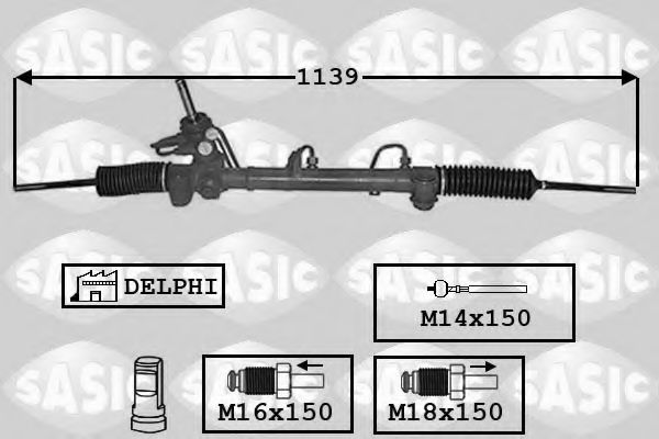 SASIC 7006078 Рулевой механизм для OPEL (Опель) SASIC 7006078 Рулевой механизм для OPEL (Опель)