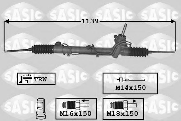 SASIC 7006157 Рулевой механизм для OPEL (Опель) SASIC 7006157 Рулевой механизм для OPEL (Опель)