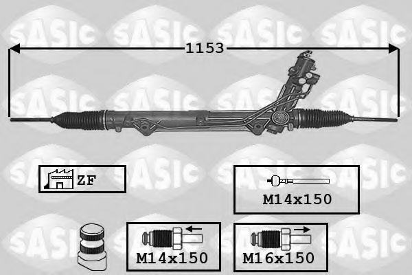 SASIC 7006017 Рулевой механизм для BMW (Бмв) SASIC 7006017 Рулевой механизм для BMW (Бмв)