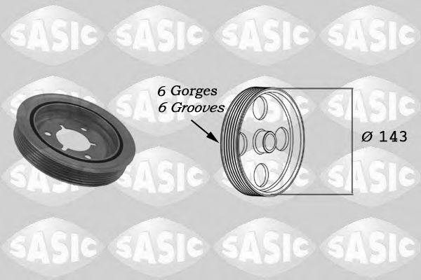 SASIC 2150001 Ременный шкив, коленчатый вал для PEUGEOT 207 (Пежо 207) SASIC 2150001 Ременный шкив, коленчатый вал для PEUGEOT 207 (Пежо 207)