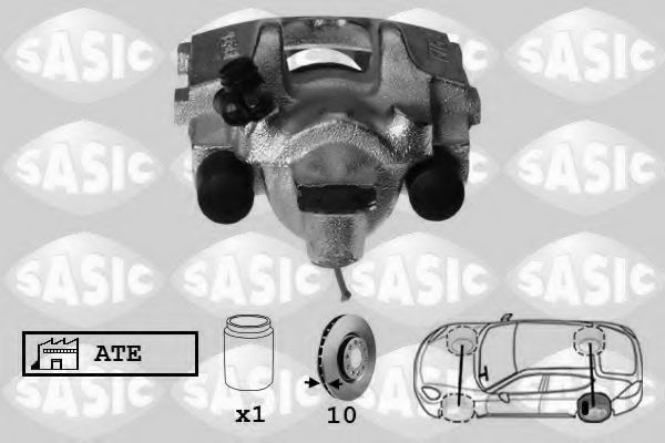 SASIC 6500002 Тормозной суппорт для PEUGEOT 806 (Пежо 806) SASIC 6500002 Тормозной суппорт для PEUGEOT 806 (Пежо 806)