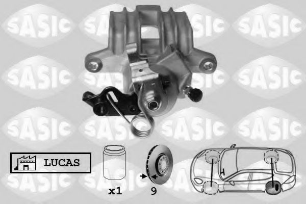 SASIC 6506008 Тормозной суппорт для VOLKSWAGEN (Фольксваген) SASIC 6506008 Тормозной суппорт для VOLKSWAGEN (Фольксваген)