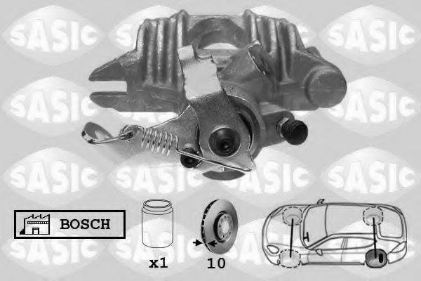 SASIC 6506064 Тормозной суппорт для OPEL ASTRA G (Опель Астра г) SASIC 6506064 Тормозной суппорт для OPEL ASTRA G (Опель Астра г)