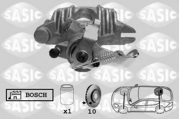SASIC 6506065 Тормозной суппорт для OPEL ASTRA G (Опель Астра г) SASIC 6506065 Тормозной суппорт для OPEL ASTRA G (Опель Астра г)
