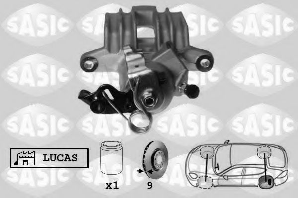 SASIC 6506072 Тормозной суппорт для SEAT TOLEDO (Сеат Толэдо) SASIC 6506072 Тормозной суппорт для SEAT TOLEDO (Сеат Толэдо)