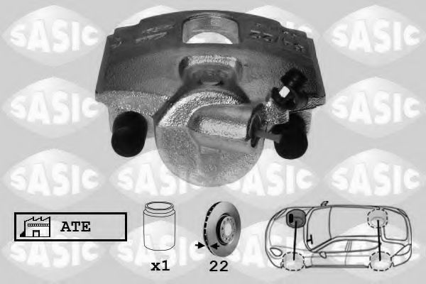 SASIC 6506109 Тормозной суппорт для FORD STREET KA (Форд Стрээт ка) SASIC 6506109 Тормозной суппорт для FORD STREET KA (Форд Стрээт ка)