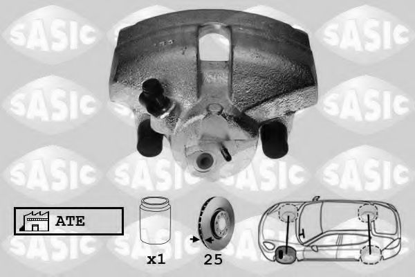 SASIC 6506120 Тормозной суппорт для VOLKSWAGEN JETTA IV (Фольксваген Джетта 4) SASIC 6506120 Тормозной суппорт для VOLKSWAGEN JETTA IV (Фольксваген Джетта 4)