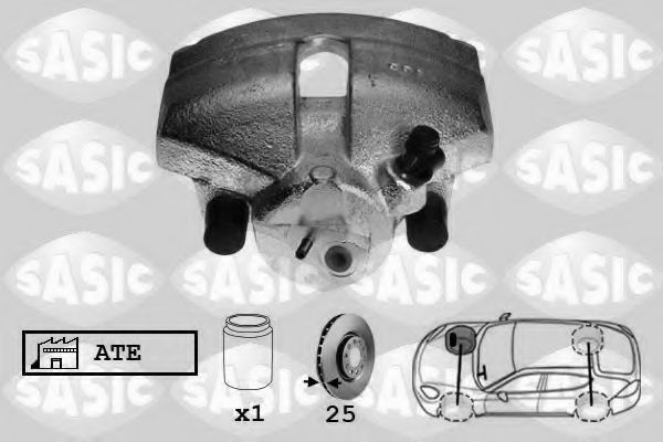 SASIC 6506121 Тормозной суппорт для VOLKSWAGEN JETTA IV (Фольксваген Джетта 4) SASIC 6506121 Тормозной суппорт для VOLKSWAGEN JETTA IV (Фольксваген Джетта 4)