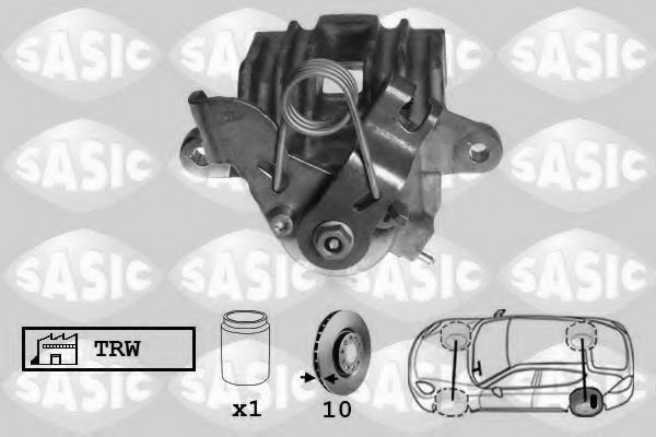 SASIC 6506140 Тормозной суппорт для SEAT EXEO ST (Сеат Эxэо ст) SASIC 6506140 Тормозной суппорт для SEAT EXEO ST (Сеат Эxэо ст)