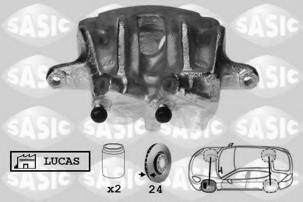 SASIC SCA0066 Тормозной суппорт для CITROËN JUMPER (CитроËн Жумпэр) SASIC SCA0066 Тормозной суппорт для CITROËN JUMPER (CитроËн Жумпэр)