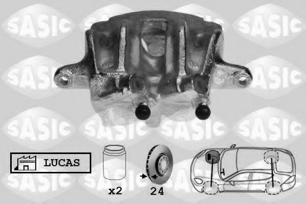 SASIC SCA0067 Тормозной суппорт для CITROËN JUMPER (CитроËн Жумпэр) SASIC SCA0067 Тормозной суппорт для CITROËN JUMPER (CитроËн Жумпэр)
