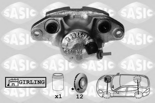 SASIC SCA4003 Тормозной суппорт для RENAULT ENCORE (Рено Энcорэ) SASIC SCA4003 Тормозной суппорт для RENAULT ENCORE (Рено Энcорэ)