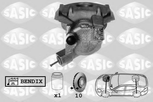 SASIC SCA4007 Тормозной суппорт для RENAULT LE CAR (Рено Лэ cар) SASIC SCA4007 Тормозной суппорт для RENAULT LE CAR (Рено Лэ cар)