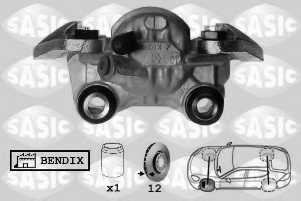 SASIC SCA4012 Тормозной суппорт для RENAULT ENCORE (Рено Энcорэ) SASIC SCA4012 Тормозной суппорт для RENAULT ENCORE (Рено Энcорэ)
