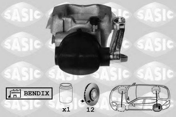 SASIC SCA4060 Тормозной суппорт для RENAULT ESPACE I (Рено Эспаcэ и) SASIC SCA4060 Тормозной суппорт для RENAULT ESPACE I (Рено Эспаcэ и)