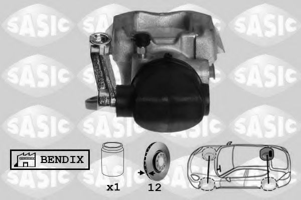 SASIC SCA4061 Тормозной суппорт для RENAULT ESPACE I (Рено Эспаcэ и) SASIC SCA4061 Тормозной суппорт для RENAULT ESPACE I (Рено Эспаcэ и)