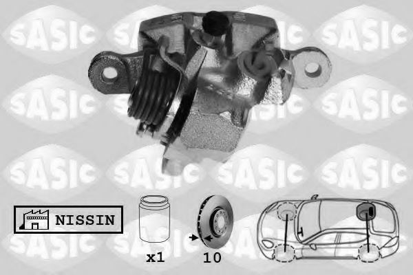 SASIC SCA6003 Тормозной суппорт для HONDA CRX II (Хонда Cрх 2) SASIC SCA6003 Тормозной суппорт для HONDA CRX II (Хонда Cрх 2)