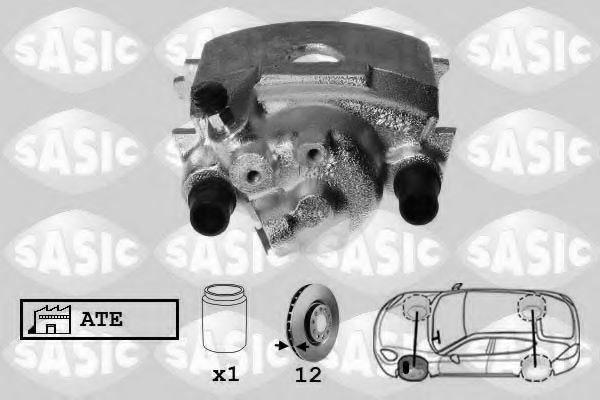 SASIC SCA6004 Тормозной суппорт для SEAT TOLEDO (Сеат Толэдо) SASIC SCA6004 Тормозной суппорт для SEAT TOLEDO (Сеат Толэдо)