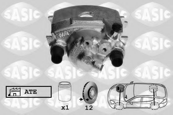 SASIC SCA6005 Тормозной суппорт для SEAT TOLEDO (Сеат Толэдо) SASIC SCA6005 Тормозной суппорт для SEAT TOLEDO (Сеат Толэдо)