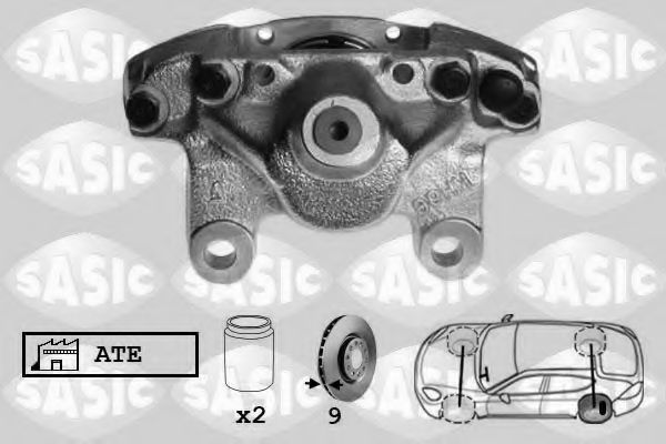 SASIC SCA6012 Тормозной суппорт для MERCEDES-BENZ E-CLASS (Мэрcэдэс-бэнз Е класс) SASIC SCA6012 Тормозной суппорт для MERCEDES-BENZ E-CLASS (Мэрcэдэс-бэнз Е класс)